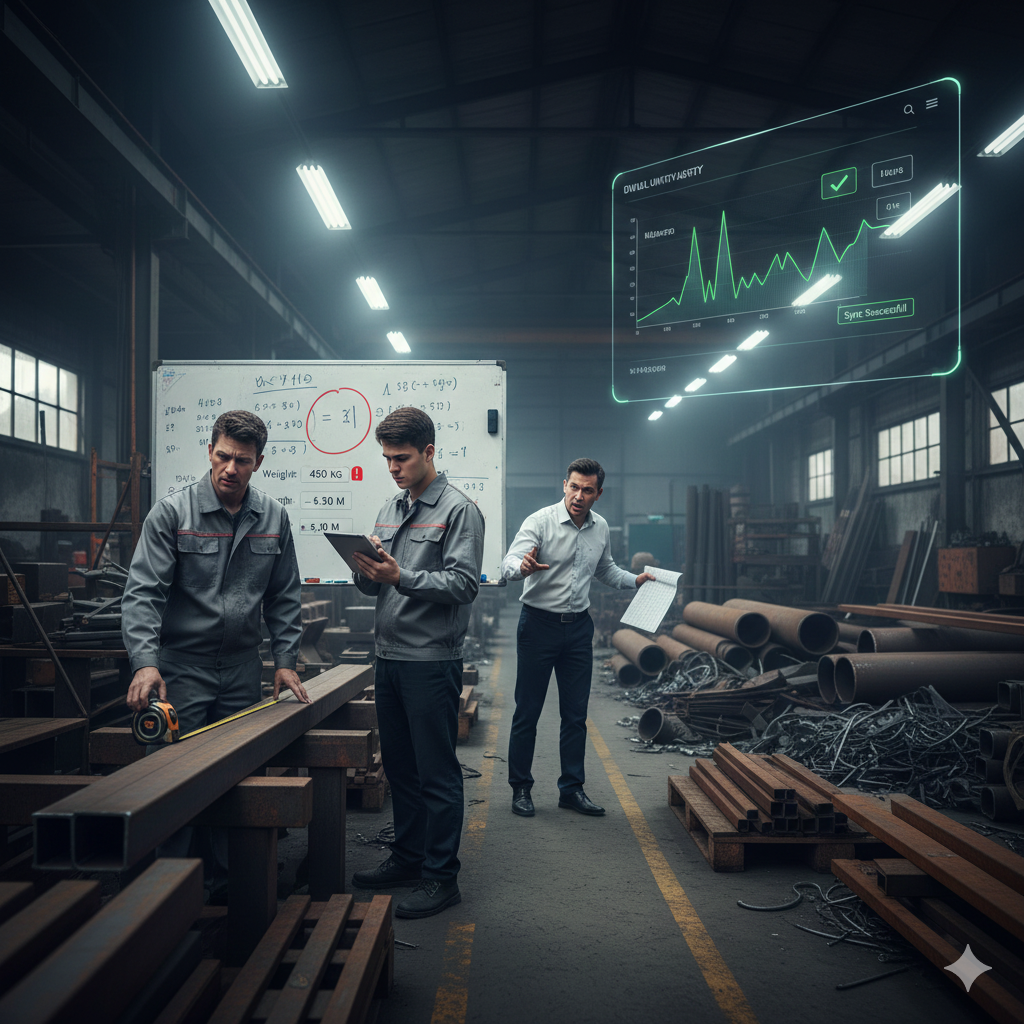 مدیریت انبار کالاهای دو واحدی